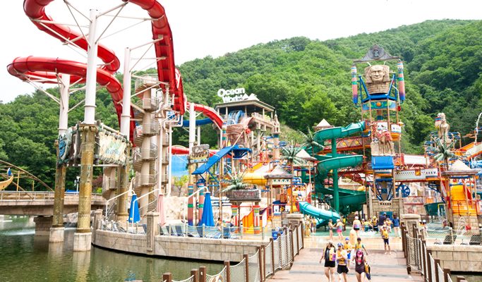 Ocean World Water Park (+ Luge / Sheep Farm) 1 Day Tour (~Aug)