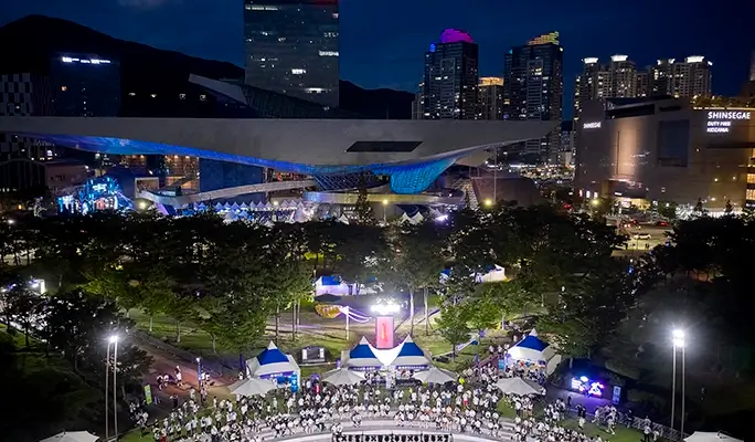 2025 Busan Night Walk 16K at APEC Naru Park (Aug 23)