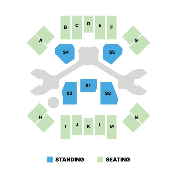 2026 SBS Gayo Daejeon Seating Map