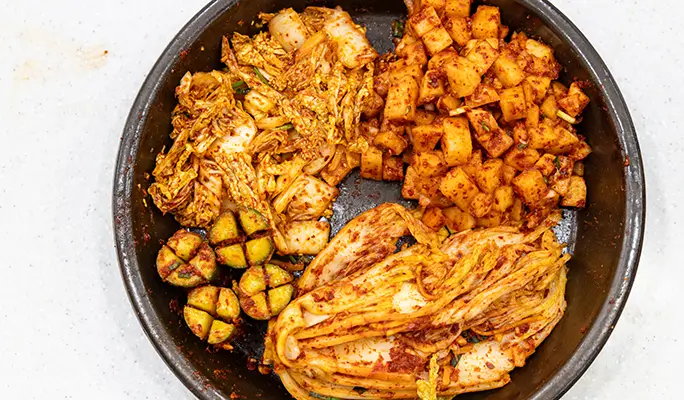 4 Kinds of Kimchi Making