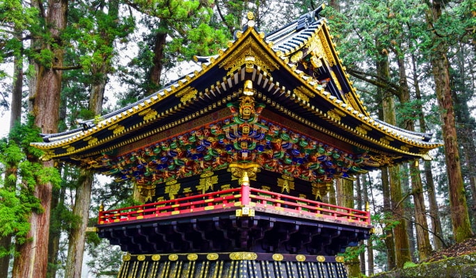 Nikko 1 Day Guided Tour from Tokyo (Toshogu Shrine + Kegon Falls + Lake Chuzenji/Onsen)