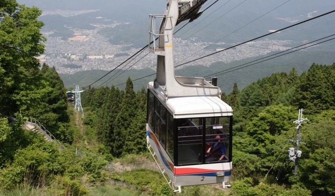 Eizan Cable Car & Ropeway One-way Ticket