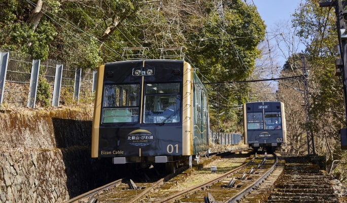Eizan Cable Car & Ropeway One-way Ticket
