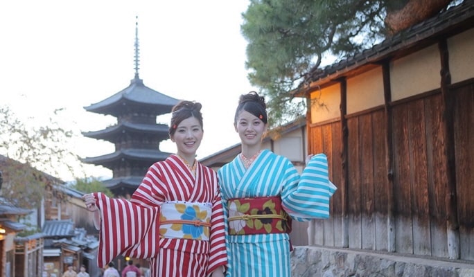 Kyoto Kiyomizudera Kimono Rental