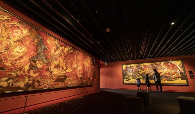 Osaka Koji Kinutani Tenku Art Museum Admission Ticket