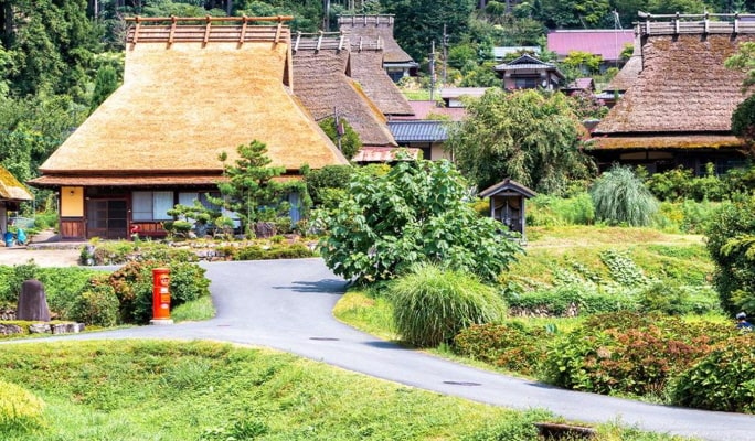 Kyoto Ine Funaya & Amanohashidate & Miyama Village 1 Day Tour from Osaka