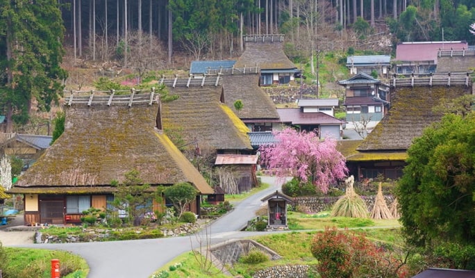 Kyoto Ine Funaya & Amanohashidate & Miyama Village 1 Day Tour from Osaka