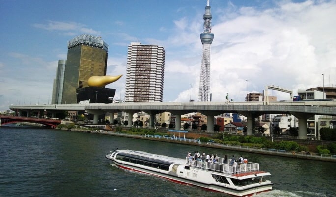 Tokyo Cruise Mizube Line Water Bus: Asakusa - Odaiba Express Cruise