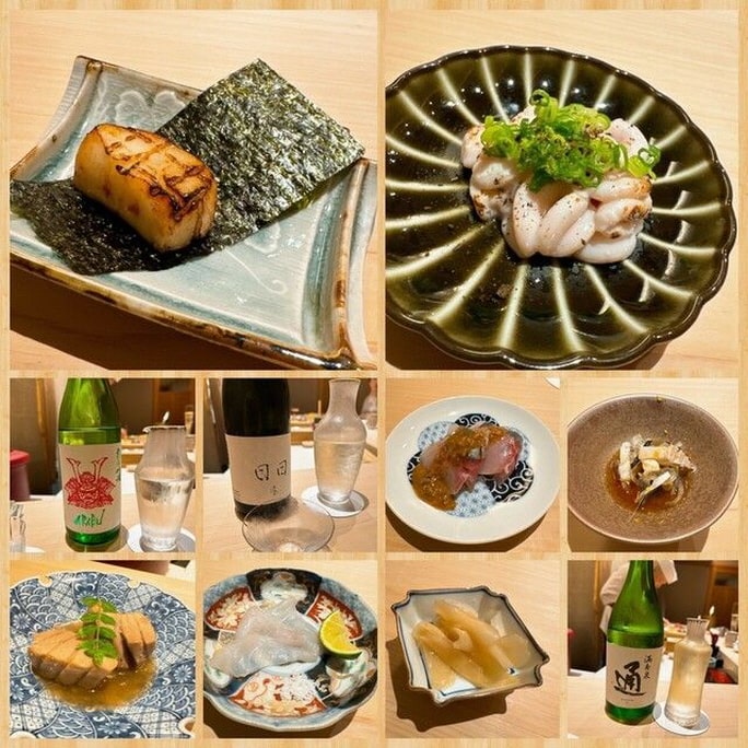 Edomae Sushi Course in Osaka