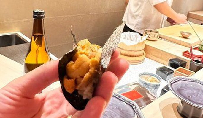 Edomae Sushi Course in Osaka
