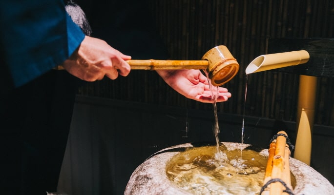 Kimono Try-on, Tea Ceremony, Calligraphy and Gold Leaf Experience in Kyoto
