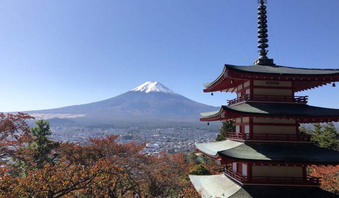 Mt. Fuji Panoramic View & Outlet/ Onsen  1-Day Tour from Tokyo
