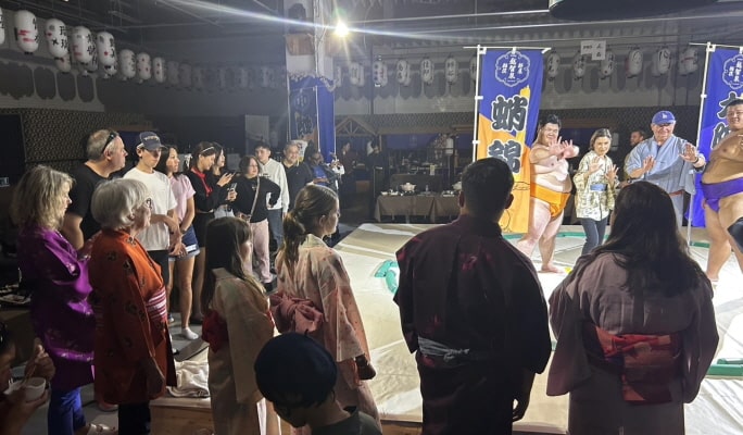 Sumo Show and Kimono Experience in Osaka