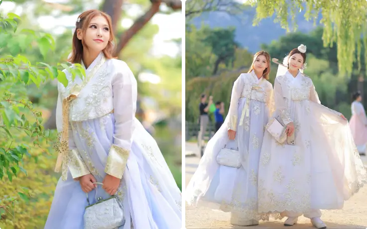 Ejemplos de hanbok instagram