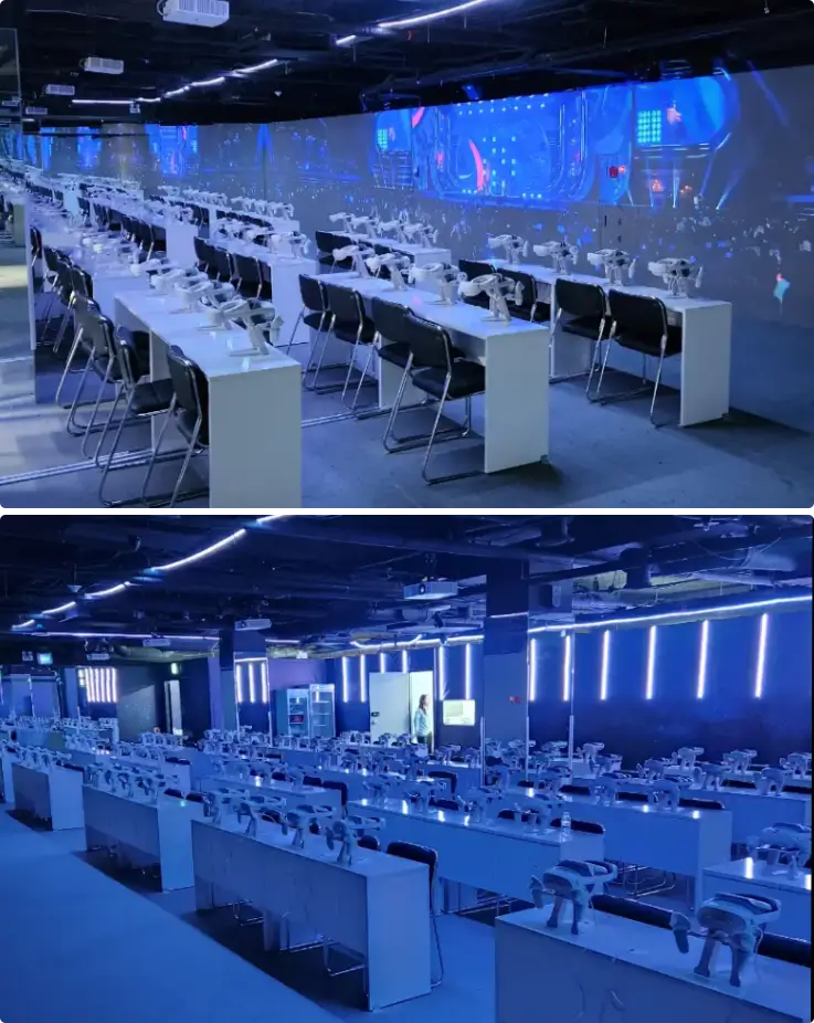 VR experience zone