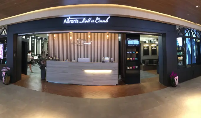 Aaron's Roll n Comb Hair Salon in Gangnam: Head Spa/ Organic Color/ Custom Hair & Makeup