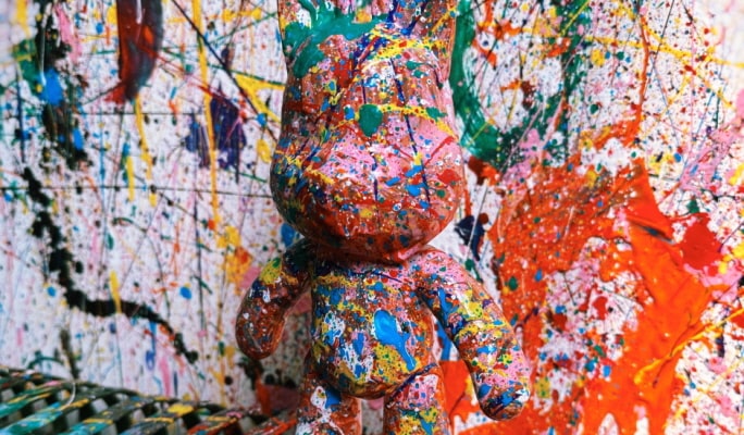 Action Painting Experience in Hapjeong/ Seongsu