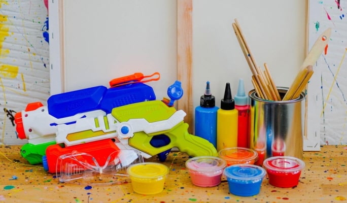 Action Painting Experience in Hapjeong/ Seongsu