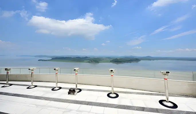 Aegibong Peace Ecopark & Suspension Bridge + Eunpyeong Hanok Village Tour (+ Haneul Park/ Haengju Fortress options)