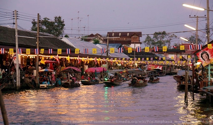 Maeklong Railway Market Amphawa Floating Market Tour From