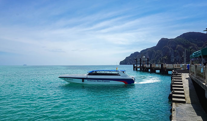 Krabi ↔ Phi Phi Islands Speedboat Transfer (+ Hotel Transfer in Krabi)