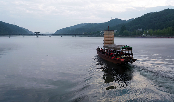 安東月映橋月船體驗