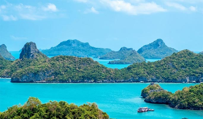 Ang Thong Marine Park Tour by Speedboat (+Snorkeling/Kayaking) - from Koh Samui (+ Hotel Transfer)