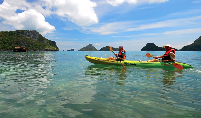 Ang Thong National Marine Park Snorkeling + Sightseeing Tour by Big Boat (+Kayaking option) - from Koh Samui