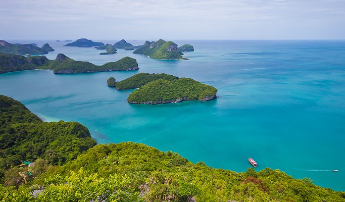 Ang Thong National Marine Park Snorkeling + Sightseeing Tour by Big Boat (+Kayaking option) - from Koh Samui