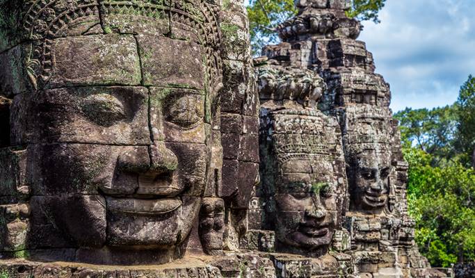 Angkor 3 Temples + Preah Khan + Ta Nei 1 Day Bicycle Tour
