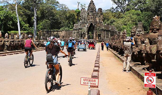 Angkor 3 Temples + Preah Khan + Ta Nei 1 Day Bicycle Tour