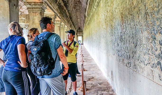 Angkor 3 Temples + Preah Khan Sunrise & Bike Tour (Half Day)