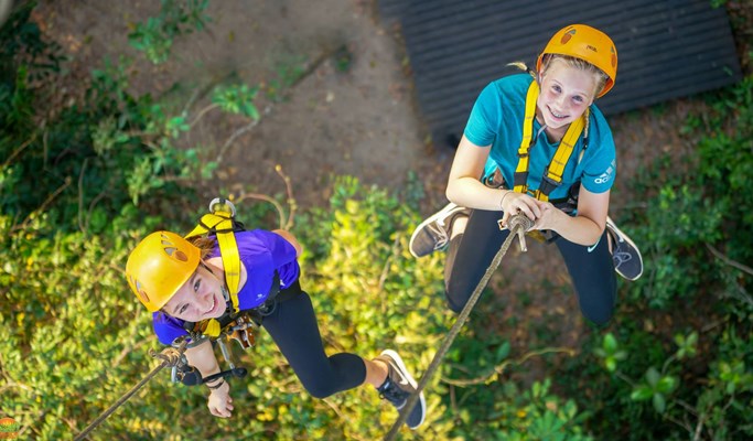 Zipline Adventure near Angkor Wat
