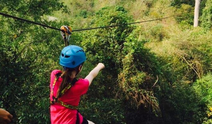Zipline Adventure near Angkor Wat