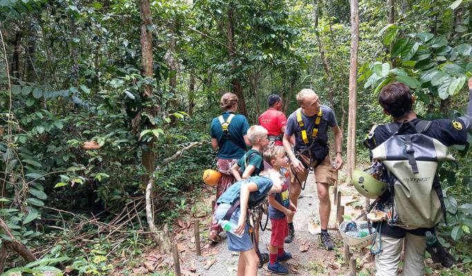 Zipline Adventure near Angkor Wat