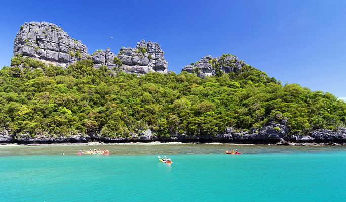 Ang Thong National Marine Park Tour by Speedboat (+Snorkeling/Kayaking) - from Koh Phangan