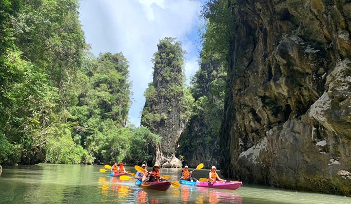 Krabi Ao Thalane Kayak Tour (Half Day / Full Day) (+ Hotel Transfer)