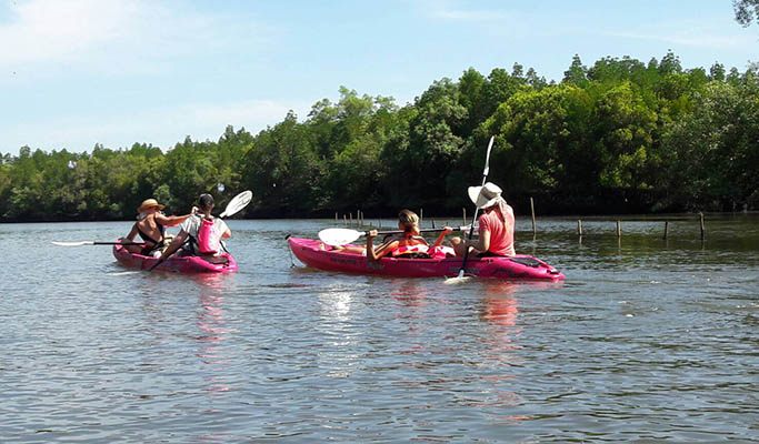 Krabi Ao Thalane Half Day Kayaking Tour (+Sunset Kayaking / BBQ option)