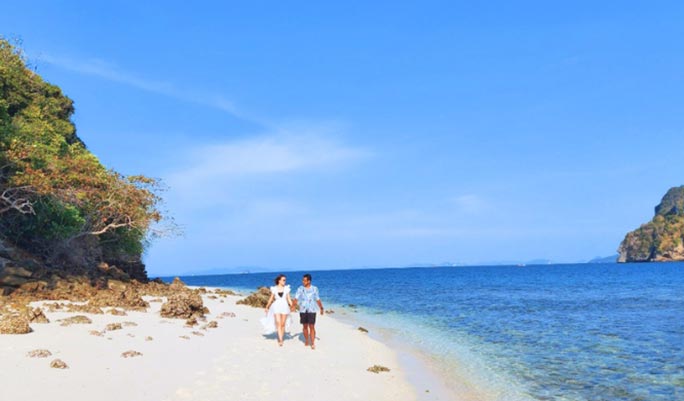 Krabi 4 Islands Tour by Speedboat (+Lunch/Snorkeling) (+ Hotel Transfer option)