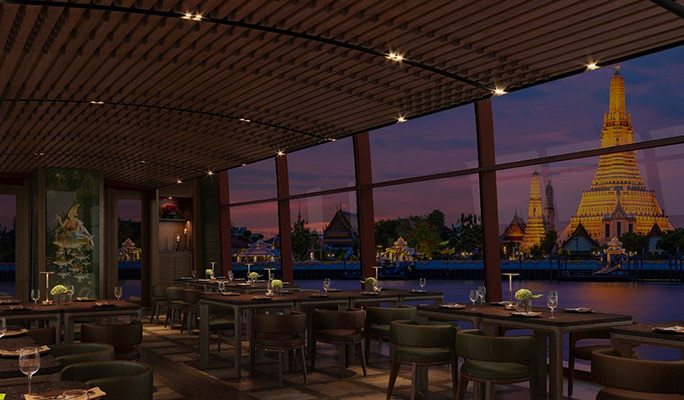 Apsara Luxury Dinner Cruise by Banyan Tree Bangkok (+ 4-Course Thai Fine Dining)