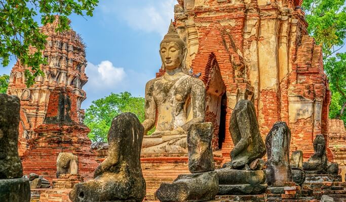 Ayutthaya 5 Temples & Bang Pa-In Palace 1 Day Tour from Bangkok (Join-in/Private)