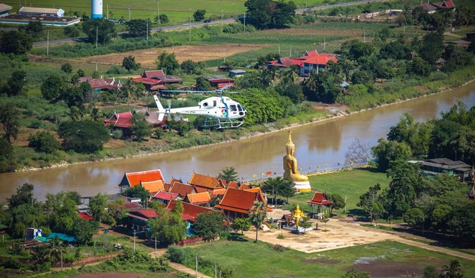 Ayutthaya Private Helicopter Tour - from Bangkok