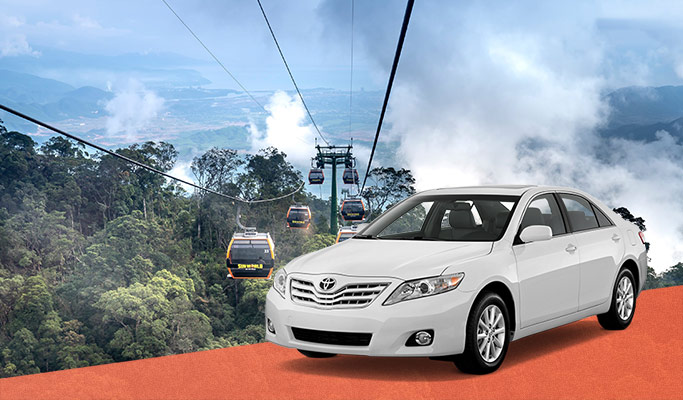Hue City Center ↔ Ba Na Hills Cable Car Station Transfer - Private Taxi (24/7)