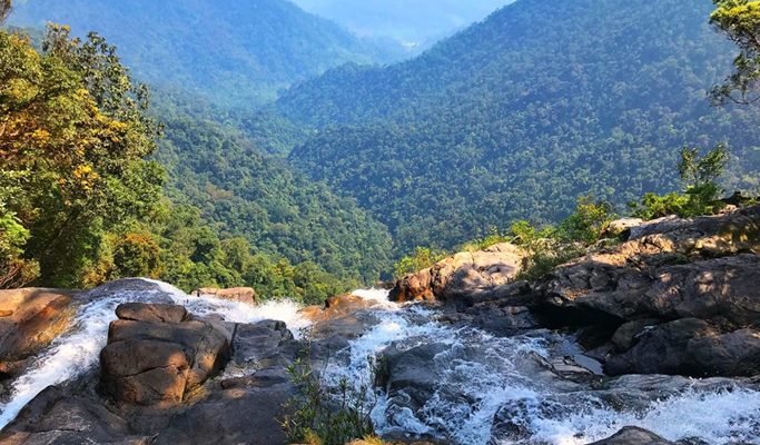Bach Ma National Park: Hai Vong Dai & Do Quyen Waterfall 1 Day Trekking Tour - from Hue City
