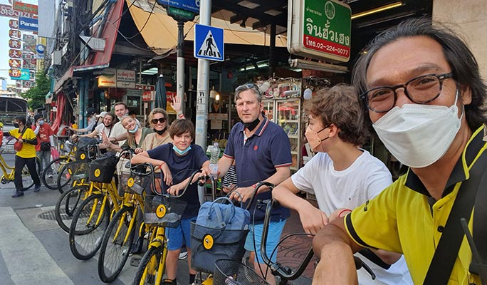 Bangkok by Bike Half Day Tour (Morning/Afternoon/Night)
