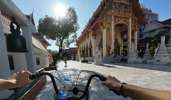 Bangkok by Bike Half Day Tour (Morning/Afternoon/Night)