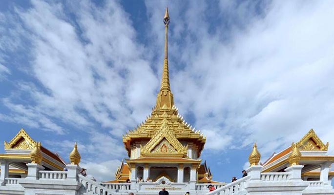 Bangkok Half Day Temple Tour (Wat Pho + Wat Traimit + Marble Temple option) (+ Hotel Transfer)