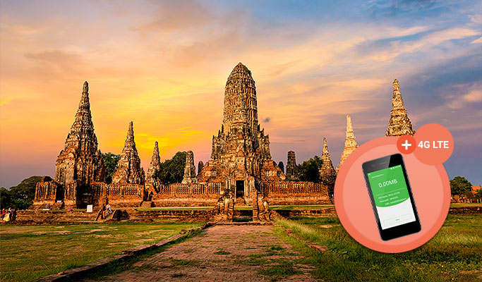 Thailand Portable WiFi Rental (Pick up from Bangkok Airports)
