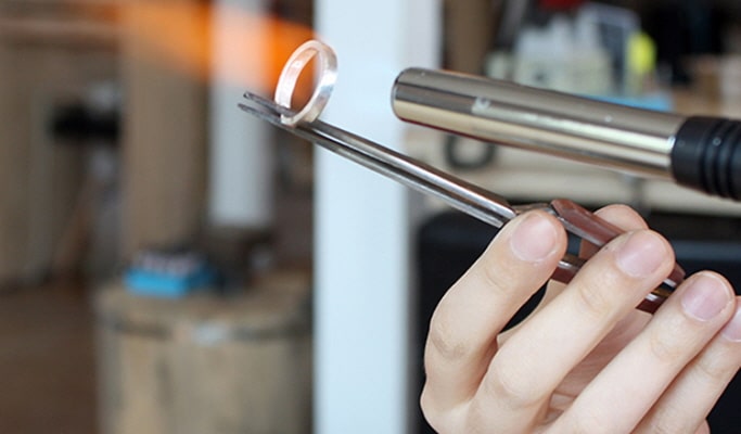 Silver Ring Making Experience in Hongdae/ Myeongdong