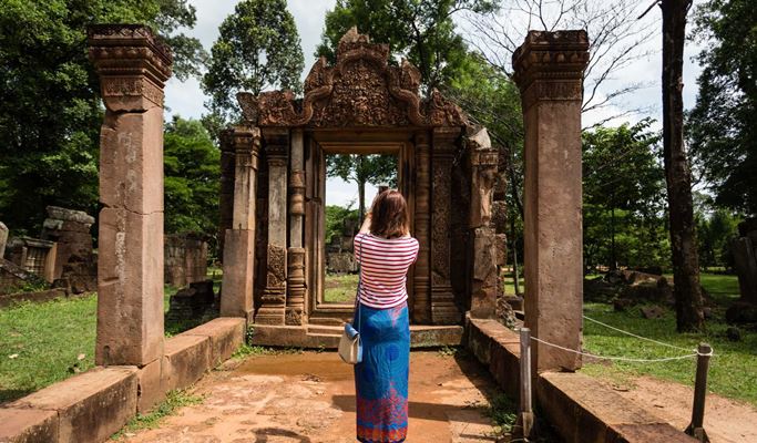Angkor Temples Tour: Pre Rup + Banteay Srei + East Mebon + Ta Som + Preah Khan 1 Day Tour
